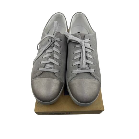 NEW Romika Madera 16 Sneaker Shoes Suede Lace-Up Low Top Grey Womens Size 37 - Picture 1 of 7